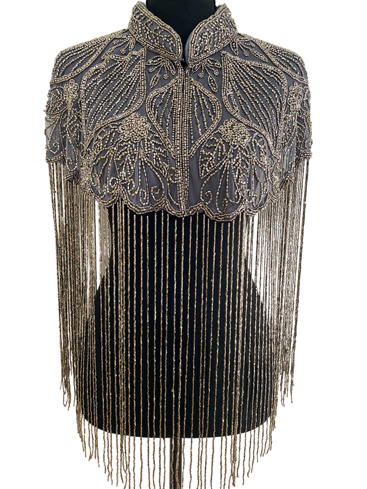 The Kora Capelet - Bluish Grey