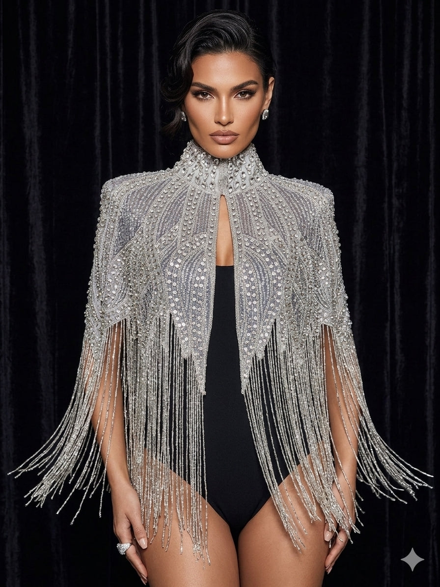 La Reyna Athena Crystal Capelet