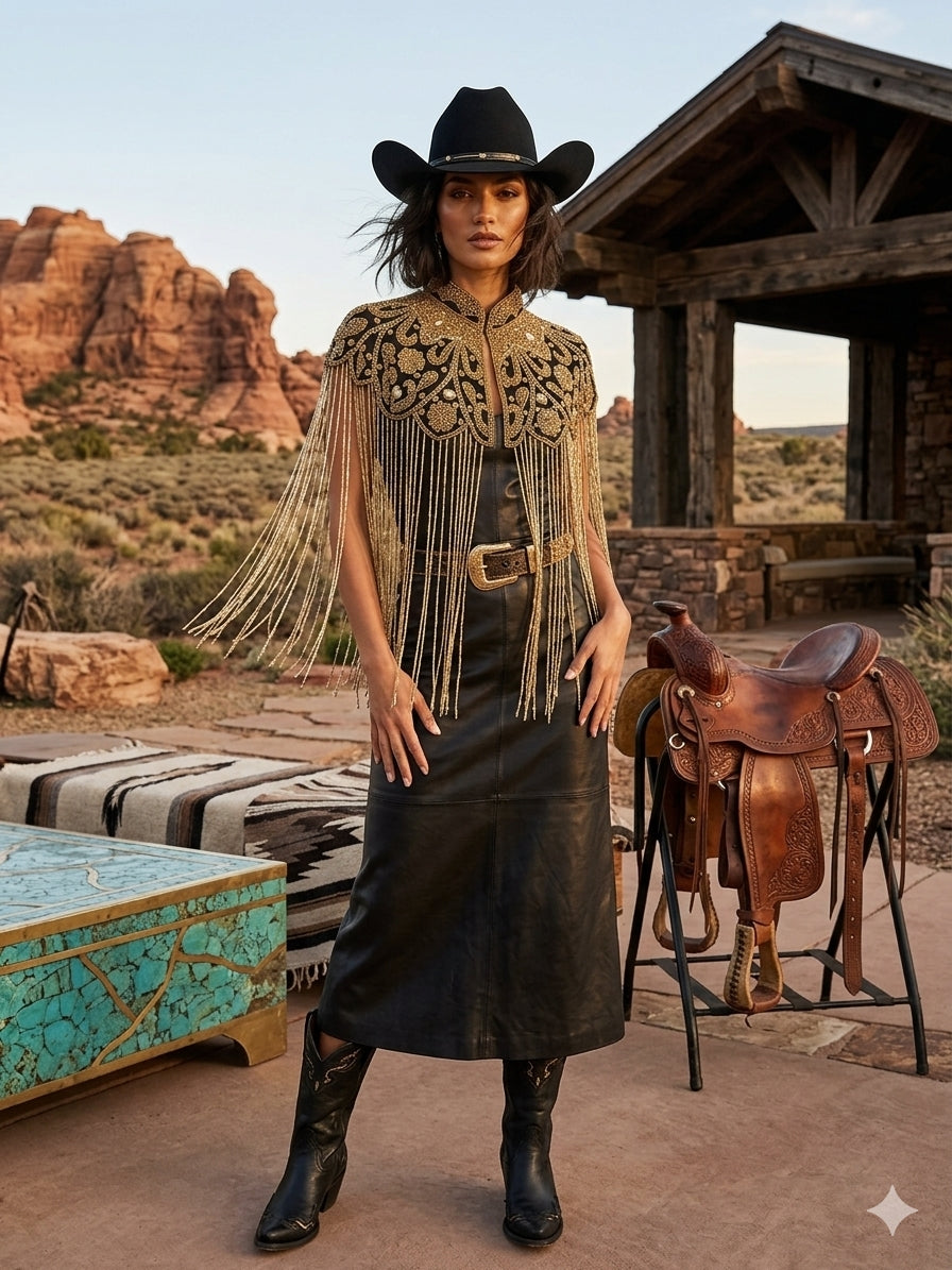 The Dahlia Capelet